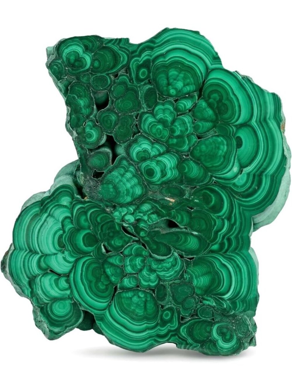 Premium Polished Malachite Slab 1.1-1.32lb | Healing Crystal for Home Decor